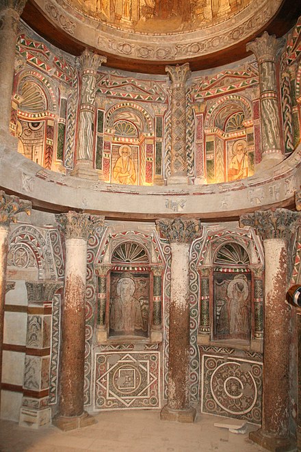 North apse of the Red Monastery of Sohag