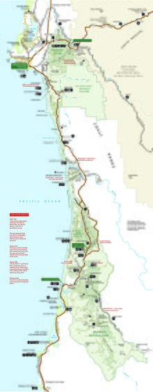 A map of Redwood National and State Parks (2020) Redwood-NP Map 2020.jpg