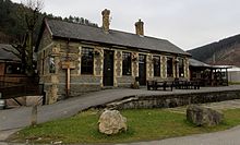 The old station at Cymmer, now "The Refreshment Rooms" Refreshment Rooms, The Old Station, Cymmer - geograph.org.uk - 4360098.jpg