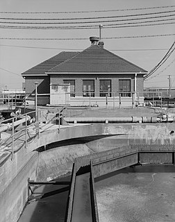 Return Sludge Pumping Station, Fields Point Sewage Treatment Plant United States historic place