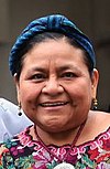 Rigoberta Menchú cropped from 210 Nobel Women (47338319671).jpg