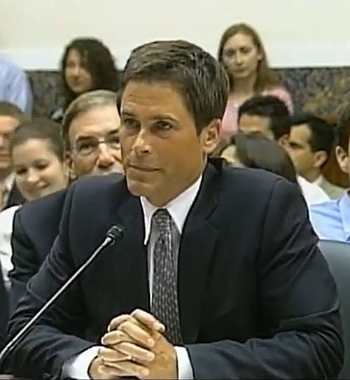 Lowe testifying before the House Select Committee on Energy Independence and Global Warming in 2011