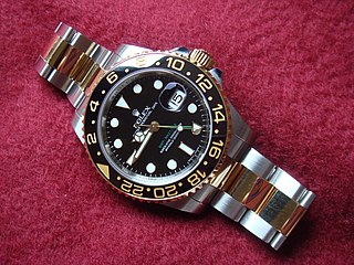 <span class="mw-page-title-main">Rolex GMT Master II</span> Part of the Rolex Professional Watch Collection