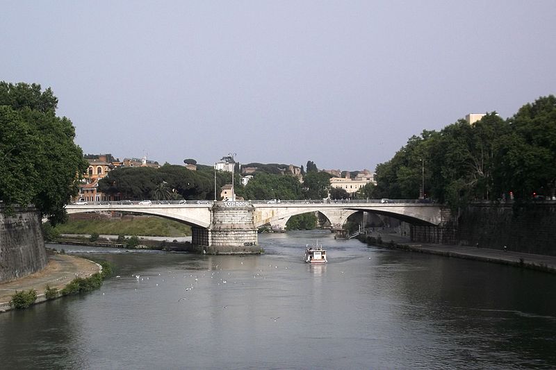 File:Roma ponte Garibaldi da ponte Sisto.jpg