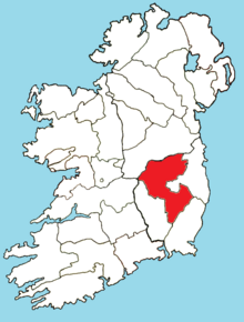 Kildare Leighlin Rim-katolik yeparxiyasi map.png