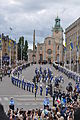 guards at slottsbacken