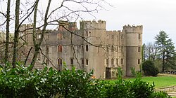 Ruperra Castle ruins near Draethen (geograph 7734292).jpg