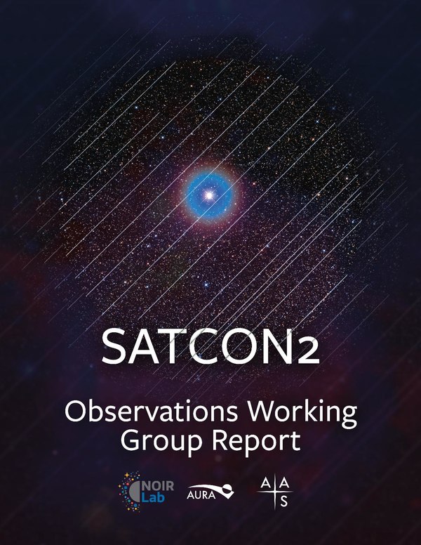 Report of the SATCON2 / Observations Working Group Report / [Noir Lab, AURA & AAS logos]