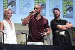 Thumbnail for File:SDCC 2015 - Margot Robbie, Will Smith &amp; David Ayer (19520969470).jpg