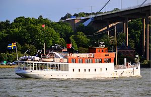 M/S S:t Erik vid Älvsborgsbron, Göteborg