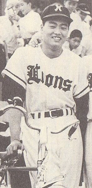 File:Sadao Nishimura 1954 NPB-All star game.jpg