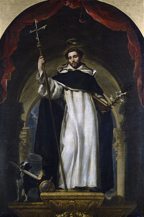 Santo Domingo de Guzmán, portrait by the Spanish painter Claudio Coello in 1670