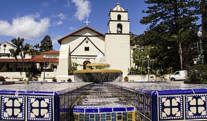 San Buenaventura Mission Front View (cropped2).jpg
