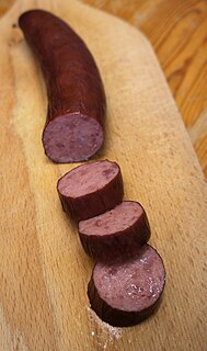 Schüblig Type of Swiss smoked sausage