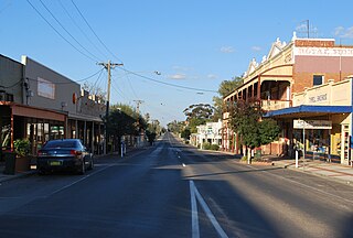 Sea Lake Town in Victoria, Australia