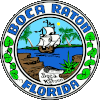 Официальная печать Бока-Ратон, Флорида 
