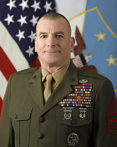 Image: Sgt Maj Bryan Battaglia, Senior Enlisted Advisor to the Chairman of the Joint Chiefs of Staff