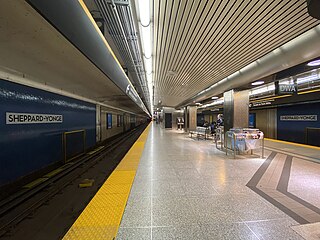 <span class="mw-page-title-main">Sheppard–Yonge station</span> Toronto subway station