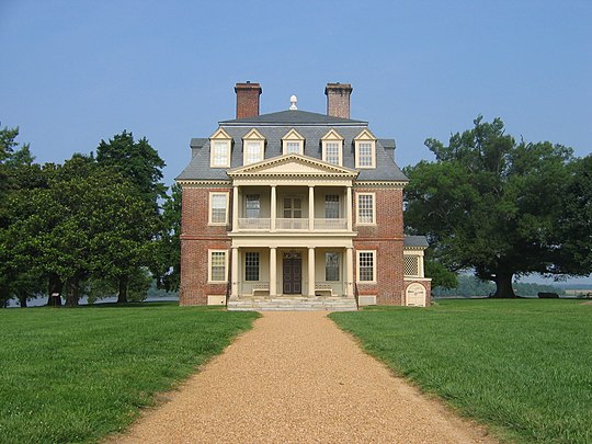Shirley Plantation, one of the James River plantations in Charles City County