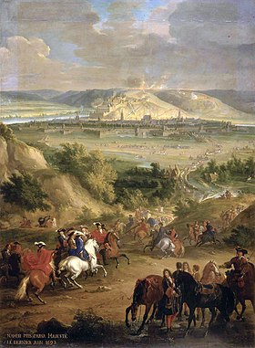 Belejringen af Namur, juni 1692 af Martin Jean-Baptiste le vieux