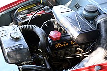 The "Flash Special" engine in a 1959 Aronde Oceane, with 57 hp Simca Flash Special engine, in a '59 P60 Oceane.jpg