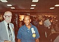 Sinclair Clark with Joe Jonas, attending a convention of the National Taxidermists Association (date unknown)