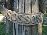 Monument in St. Joseph Cemetery, Scott Township, Allegheny County, Pennsylvania