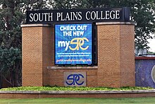 South Plains College Sign Levelland Texas South Plains College Sign Levelland Texas.jpg