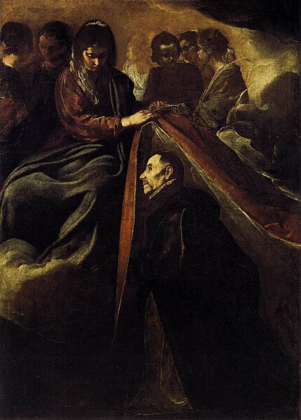 File:St Ildefonso Receiving the Chasuble from the Virgin by Diego Velázquez.jpg