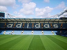 Chelsea FC. Stamford Bridge., West Stand., Steve King