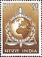 Stamp of India - 1973 - Colnect 372310 - 50th Anniv of Interpol - INTERPOL Emblem.jpeg