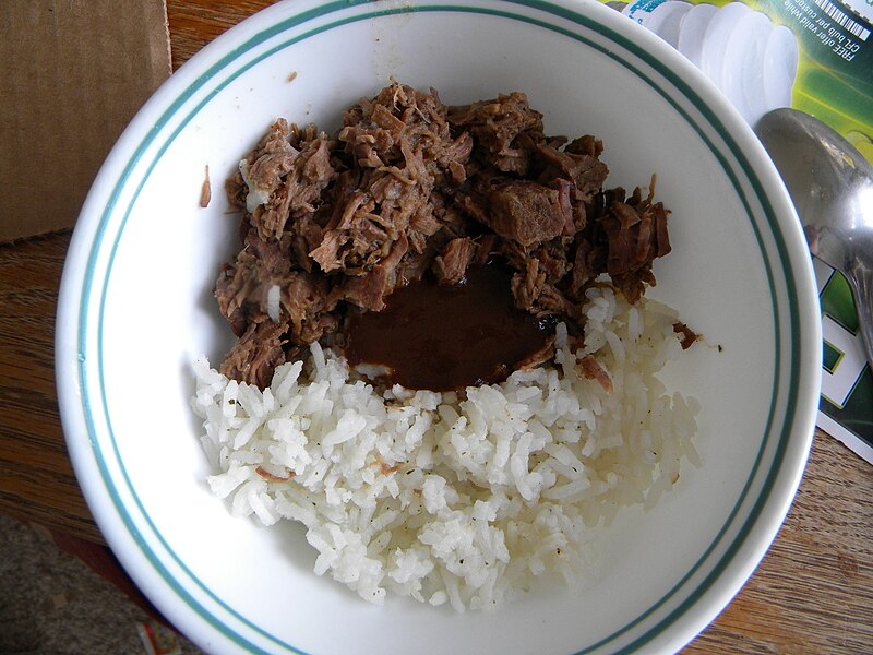 File:Steak & Rice.JPG