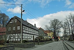 Grenzstraße in Steinigtwolmsdorf