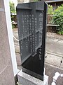 中村敬宇先生旧宅跡の石碑