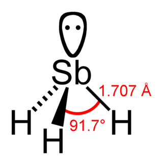 <span class="mw-page-title-main">Stibine</span> Chemical compound