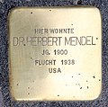 Herbert Mendel, Frankfurter Allee 41, Berlin-Friedrichshain, Deutschland