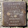 Stolperstein Moritzstr 18 (Kreuzb) Elsa Grünwald.jpg