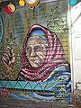 אמנות רחוב בשוק הפשפשים ביפו. הועלה על ידי Deror avi