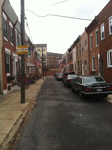 Streetscape in Devil’s Pocket