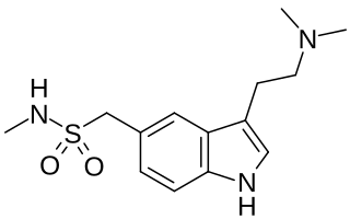 <span class="mw-page-title-main">Sumatriptan</span> 5-HT receptor agonist medication used for migraines & cluster headaches