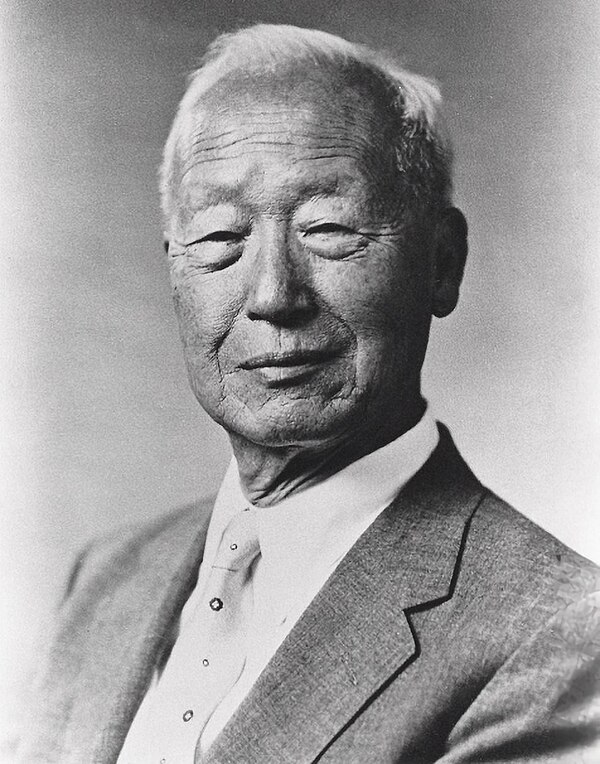 Rhee Syng-man, the first President of South Korea