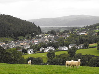 Tal-y-bont, Ceredigion Human settlement in Wales