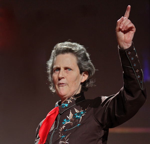 Temple Grandin at TED in February 2010