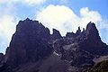 Terere in Sendeyo sta dva skalnata obrobna vrha