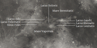 Terra Nivium Highland region on the Moon