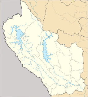 Map showing the location of อุทยานแห่งชาติไทรโยค