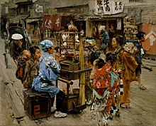"The Ameya (Japanese candy man)" by Robert Frederick Blum, 1893 The Ameya by Robert Frederick Blum.jpg