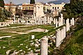 Remains of the peristyle at the Roman Agora, 1st cent. B.C. Athens.