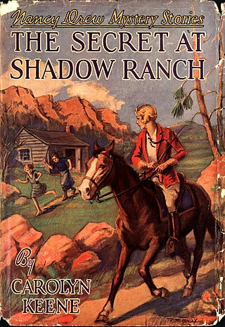 <i>The Secret at Shadow Ranch</i> Nancy Drew 5, published 1931