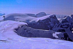 View to N. from Mt. Kitchener